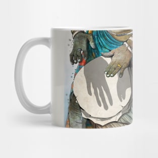 african drums Mug